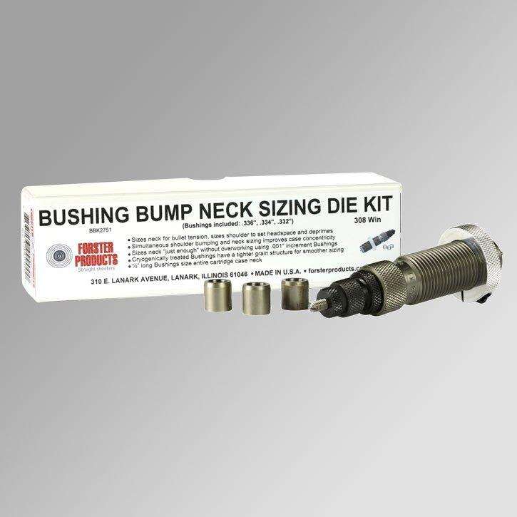 Misc. Accessories Forster Products Ready Series Bushing Bump Kit 6.5 Creedmoor-Neck Sizing Die & 3 Bushings .292 .290 .288